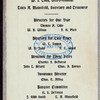 ANNUAL DINNER [held by] LUMBER DEALERS ASSOCIATION OF CONNECTICUT [at] "NEW TONTINE HOTEL, NEW HAVEN [CT]" (HOTEL;)