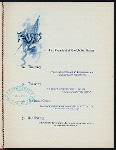 SECOND TRIENNIAL CONGRESS IN COMMEMORATION OF THE HUNDREDTH ANNIVERSARY  OF THE VICTORY OF THE "CONSTELLATION" OVER THE FRIGATE "L'INSURGENTE" [held by] NAVAL ORDER OF THE UNITED STATES [at] "HOTEL LAFAYETTE, PHILADELPHIA [PA]" (HOTEL)