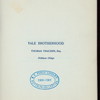 31ST ANNUAL DINNER [held by] YALE ALUMNI ASSOCIATION OF PHILADELPHIA [at] "HOTEL BELLEVUE, [PHILADEPHIA, PA]" (HOTEL;)