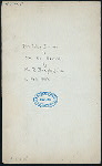BIRTHDAY DINNER TO MR. ALL. MERITT [held by] R. BRAGUGLIA [at]  (OTHER (PRIVATE HOME):)