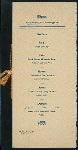 THIRD ANNUAL DINNER [held by] BOARD OF TRADE [at] "ST. GEORGE HOTEL, NYACK, NY" (HOTEL;)