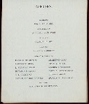 DINNER [held by] NEW YORK SOUTHERN SOCIETY [at] "HOTEL SAVOY,[NY]" (HOTEL;)