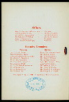 32ND ANNUAL DINNER [held by] ASSOCIATES OF THE ENGINER CORPS AND COMPANY K [at] "DELMONICO'S, NEW YORK, NY" (REST;)