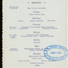CENTENIAL ANNIVERSARY DINNER [held by] JERUSALEM CHAPTER NO 8 R.A.M. [at] "HOTEL SAVOY,[NY]" (HOTEL;)