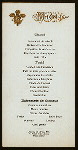 LUNCH [held by] St. George's Society of New York [at] "DELMONICOS,[NY]" (REST;)