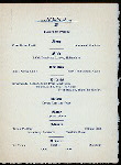 DINNER [held by] AMERICAN ANTIQUARIAN SOCIETY [at] "PARKER HOUSE,WORCESTER" (HOTEL;)