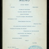 BANQUET IN CELEBRATION OF WASHINGTON'S FIRST INAUGURATION [held by] NEW HAVEN COLONY HISTORICAL SOCIETY [at] "NEW HAVEN, CT" (OTHER (PRIVATE CLUB?);)
