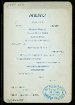 BANQUET IN CELEBRATION OF WASHINGTON'S FIRST INAUGURATION [held by] NEW HAVEN COLONY HISTORICAL SOCIETY [at] "NEW HAVEN, CT" (OTHER (PRIVATE CLUB?);)