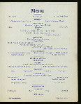 DEWEY DAY DINNER [held by] HOTEL VENDOME [at] "NEW YORK, NY" (COM;)