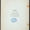 10NTH ANNIVERSARY DINNER [held by] THE COLONIAL CLUB [at] "NEW YORK, NY" (?)