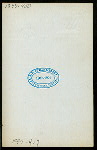 CLOSING RECEPTION [held by] BOOTH DRAMATIC SOCIETY [at] THE ARGYLE [?] ([HOTEL])