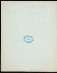 116TH ANNIVERSARY [held by] NEW YORK SOCIETY OF THE CINCINNATI [at] SHERRY'S (REST;)