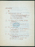 116TH ANNIVERSARY [held by] NEW YORK SOCIETY OF THE CINCINNATI [at] SHERRY'S (REST;)