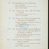 116TH ANNIVERSARY [held by] NEW YORK SOCIETY OF THE CINCINNATI [at] SHERRY'S (REST;)