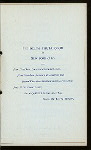 INFORMAL DINNER [held by] METROPOLITAN MEMBERS OF THE PHI DELTA THETA FRATERNITY [at] "ST. DENIS HOTEL,B'WAY & 10TH ST. NY" (HOTEL)