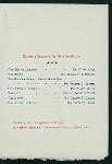 ANNUAL DINNER [held by] LOUISIANA BAR ASSOCIATION [at] "WEST END HOTEL, NEW ORLEANS, LA" (HOTEL)