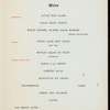 DINNER IN HONOR OF THE HOTEL MEN'S BENEFIT ASSOCIATION [held by] HOTEL MEN OF WASHINGTON [at] "DEWEY HOTEL, THE, (WASHINGTON, D.C.?)" (HOTEL;)