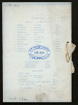 DECENTENNIAL BANQUET [held by] ACTUARIAL SOCIETY OF AMERICA [at] "DELMONICO'S, NEW YORK, NY" (REST;)