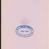 LUNCHEON TO HOTEL MEN'S MUTUAL BENEFIT ASSOCIATION,LADIES [held by] HOTEL MEN'S MUTUAL BENEFIT AASOCIATION LADIES [at] "GRAND PACIFIC HOTEL," (HOTEL;)