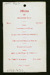 COLLATION TO HOTEL MEN'S MUTUAL BENEFIT ASSOCIATION [held by] HOTEL MEN'S MUTUAL BENEFIT AASOCIATION [at] "GREAT NORTHERN HOTEL , CHICAGO, IL" (HOTEL;)