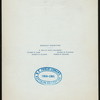 TWENTIETH ANNUAL BANQUET [held by] HOTEL MEN'S MUTUAL BENEFIT AASOCIATION [at] "AUDITORIUM HOTEL , CHICAGO, IL" (HOTEL;)