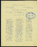 FIFTH ANNUAL REUNION [held by] BROOKLYN TABERNACLE SUNDAY SCHOOL ASSOCIATION [at] "THE ARGYLE, [NY]" (HOTEL;)