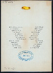 RETIREMENT DINNER TO MR. JOSEPH KRAFT [held by] HOTEL SAVOY [at] "HOTEL SAVOY, BOSTON MA" (HOTEL;)