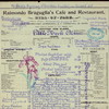 DAILY BILL OF FARE [held by] RAIMONDO BRAGUGLIA'S CAFE' & RESTAURANT [at] CAFE & REST (REST;)