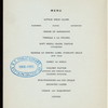 NATIONAL CONVENTION [held by] NATIONAL ARCHITECTURAL CLUBS [at] "CENTURY CLUB,CLEVELAND,OHIO;" (CLUB)