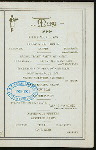 20TH ANNUAL DINNER [held by] S.O.T.Q. BOWLING CLUB [at] "MANHATTAN HOTEL, NY" (HOTEL;)