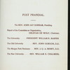 1ST ANNUAL BANQUET [held by] EASTERN ALUMNI OF UNIVERSITY OF CHICAGO [at] "MANHATTAN HOTEL, NY" (HOTEL;)