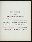 1ST ANNUAL BANQUET [held by] EASTERN ALUMNI OF UNIVERSITY OF CHICAGO [at] "MANHATTAN HOTEL, NY" (HOTEL;)