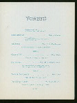 ANNUAL DINNER [held by] WILSON COLLEGE ALUMNAE [at] ?