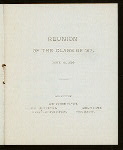 REUNION - CLASS OF 1897 [held by] VASSAR COLLEGE [at] ?