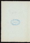 BACHELOR PARTY DINNER [held by] OSCAR FAEHRMANN [at] BROOKLYN GERMANIA