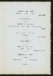 BACHELOR PARTY DINNER [held by] OSCAR FAEHRMANN [at] BROOKLYN GERMANIA