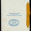 DINNER TO MEMBERS OF THE INTERNATIONAL PEACE CONGRESS [held by] QUEEN WILHELMINA [at] "ROYAL PALACE,AMSTERDAM" (FOREIGN;)