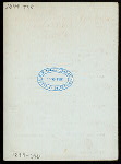 DINNER [held by] ARION SOCIETY [at] PENNSYLVANIA RAILROAD DINING CARS EN ROUTE NEW YORK TO CHICAGO (RR)