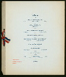 DINNER [held by] RAILROAD FRIENDS OF J.C.WOODWORTH [at] "PORTLAND,THE, PORTLAND, OREGON" (HOTEL;)