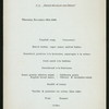 DINNER [held by] NORDDEUTSCHER LLOYD BREMEN [at] STEAMSHIP KAISER WILHELM DER GROSSE (SS;)