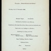 DINNER [held by] NORDDEUTSCHER LLOYD BREMEN [at] STEAMSHIP KAISER WILHELM DER GROSSE (SS;)