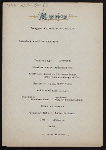 DINNER [held by] NORDDEUTSCHER LLOYD BREMEN [at] STEAMSHIP KAISER WILHELM DER GROSSE (SS;)