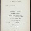 DINNER [held by] NORDDEUTSCHER LLOYD BREMEN [at] STEAMSHIP KAISER WILHELM DER GROSSE (SS;)