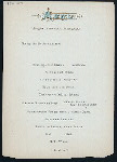 DINNER [held by] NORDDEUTSCHER LLOYD BREMEN [at] STEAMSHIP KAISER WILHELM DER GROSSER (SS;)