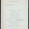 DINNER [held by] NORDDEUTSCHER LLOYD BREMEN [at] STEAMSHIP KAISER WILHELM DER GROSSER (SS;)
