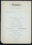 DINNER [held by] NORDDEUTSCHER LLOYD BREMEN [at] STEAMSHIP KAISER WILHELM DER GROSSER (SS;)