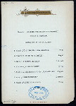 DINNER [held by] NORDDEUTSCHER LLOYD BREMEN [at] STEAMSHIP KAISER WILHELM DER GROSSER (SS;)