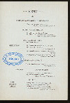 DINNER IN HONOR OF MOST WORSHIPFUL JOSIAH W. EWAN, GRAND MASTER OF MASONS OF STATE OF NEW JERSEY [held by] GRAND MASTER OF NEW YORK [at] "DEMOCRATIC CLUB, NEW YORK, NY" (OTHER (CLUB);)