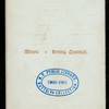 BANQUET [held by] EASTERN BOX MAKERS' ASSOCIATION [at] "MARLBOROUGH HOTEL, (?)" (HOTEL;)