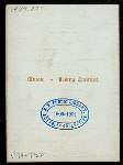 BANQUET [held by] EASTERN BOX MAKERS' ASSOCIATION [at] "MARLBOROUGH HOTEL, (?)" (HOTEL;)